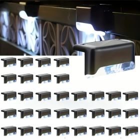 8/16/32 Solar Outdoor Deck Lights, Garden Lights, Atmosphere Lights, LED Walk Lights, Light Source Control, Suitable For Balconies, Terraces, Sta (Option: 32PCSbaise)