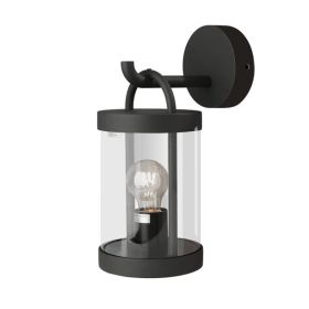 Inowel Lights Wall Light Outdoor Lantern E26 Bulb (Not Include) Wall Mount Hang Lamp Wall Sconce Lighting 32335 (Option: Grey)